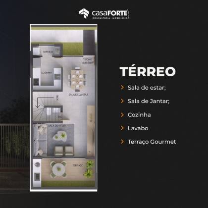 OPORTUNIDADE! Casa Triplex com 120 m² à Venda – Bairro dos Estados R$ 690.000,00