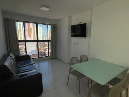 Apartamento mobiliado em Miramar com lazer completo – R$1.950 c/ condominio incluso