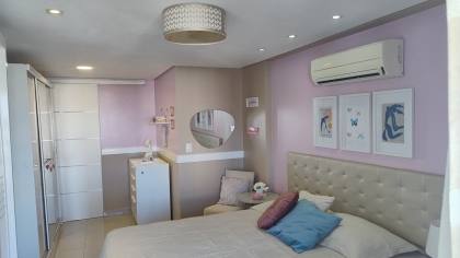 APARTAMENTO COM 121M² C/ 3 QUARTOS S/ 2 SUITES + DCE. A 250 METROS DA PRAIA DO JARDIM OCEANIA - JOAO PESSOA PB