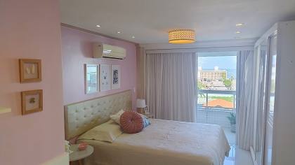 APARTAMENTO COM 121M² C/ 3 QUARTOS S/ 2 SUITES + DCE. A 250 METROS DA PRAIA DO JARDIM OCEANIA - JOAO PESSOA PB