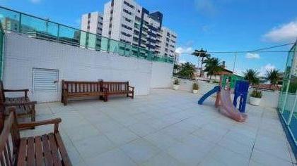 APARTAMENTO COM 121M² C/ 3 QUARTOS S/ 2 SUITES + DCE. A 250 METROS DA PRAIA DO JARDIM OCEANIA - JOAO PESSOA PB
