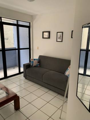 Apartamento 2 quartos mobiliado BEIRA MAR para locação em João Pessoa