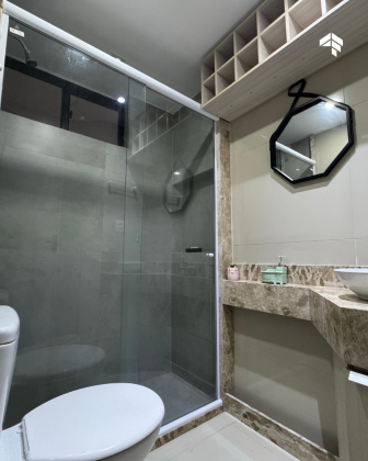 Oportunidade imperdível em Manaíra! APTO TODO MOBILIADO COM 76 M² SENDO 2 QUARTOS S/ 1 SUÍTE + HOME OFFICE