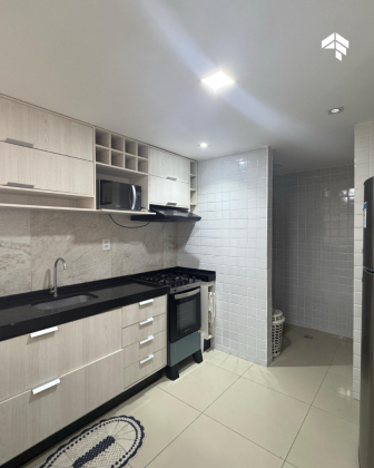 Oportunidade imperdível em Manaíra! APTO TODO MOBILIADO COM 76 M² SENDO 2 QUARTOS S/ 1 SUÍTE + HOME OFFICE