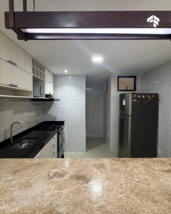 Oportunidade imperdível em Manaíra! APTO TODO MOBILIADO COM 76 M² SENDO 2 QUARTOS S/ 1 SUÍTE + HOME OFFICE