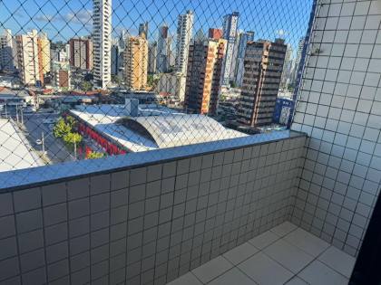 Apartamento 2 quartos com vista para o mar para locação em Manaíra!