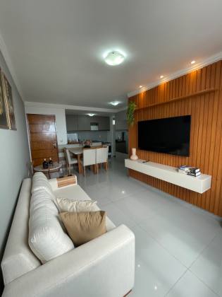 Apartamento 2 Quartos Mobiliado, Andar Alto e Lazer de Clube – Bancarios, Joao Pessoa