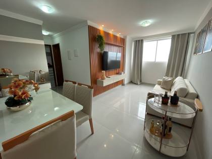 Apartamento 2 Quartos Mobiliado, Andar Alto e Lazer de Clube – Bancarios, Joao Pessoa
