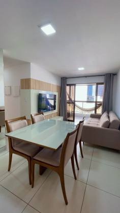 Apartamento Todo Mobiliado para Locação Anual – Jardim Oceania | Caribessa