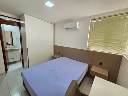 ALUGA  APARTAMENTO TODO MOBILIADO , COM 2 QUARTOS S/ 1 SUÍTE NO BAIRRO DOS BANCARIOS.