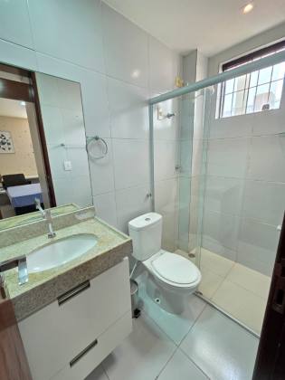ALUGA  APARTAMENTO TODO MOBILIADO , COM 2 QUARTOS S/ 1 SUÍTE NO BAIRRO DOS BANCARIOS.