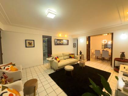Apartamento à Venda 115m² 2 Quartos+ DCE 650m da Praia Porteira Fechada Tambau/Joao Pessoa