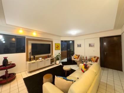 Apartamento à Venda 115m² 2 Quartos+ DCE 650m da Praia Porteira Fechada Tambau/Joao Pessoa