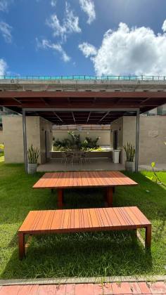 Viva o Beira-Mar | Apê Ambientado com 2 Quartos | Lazer de resort