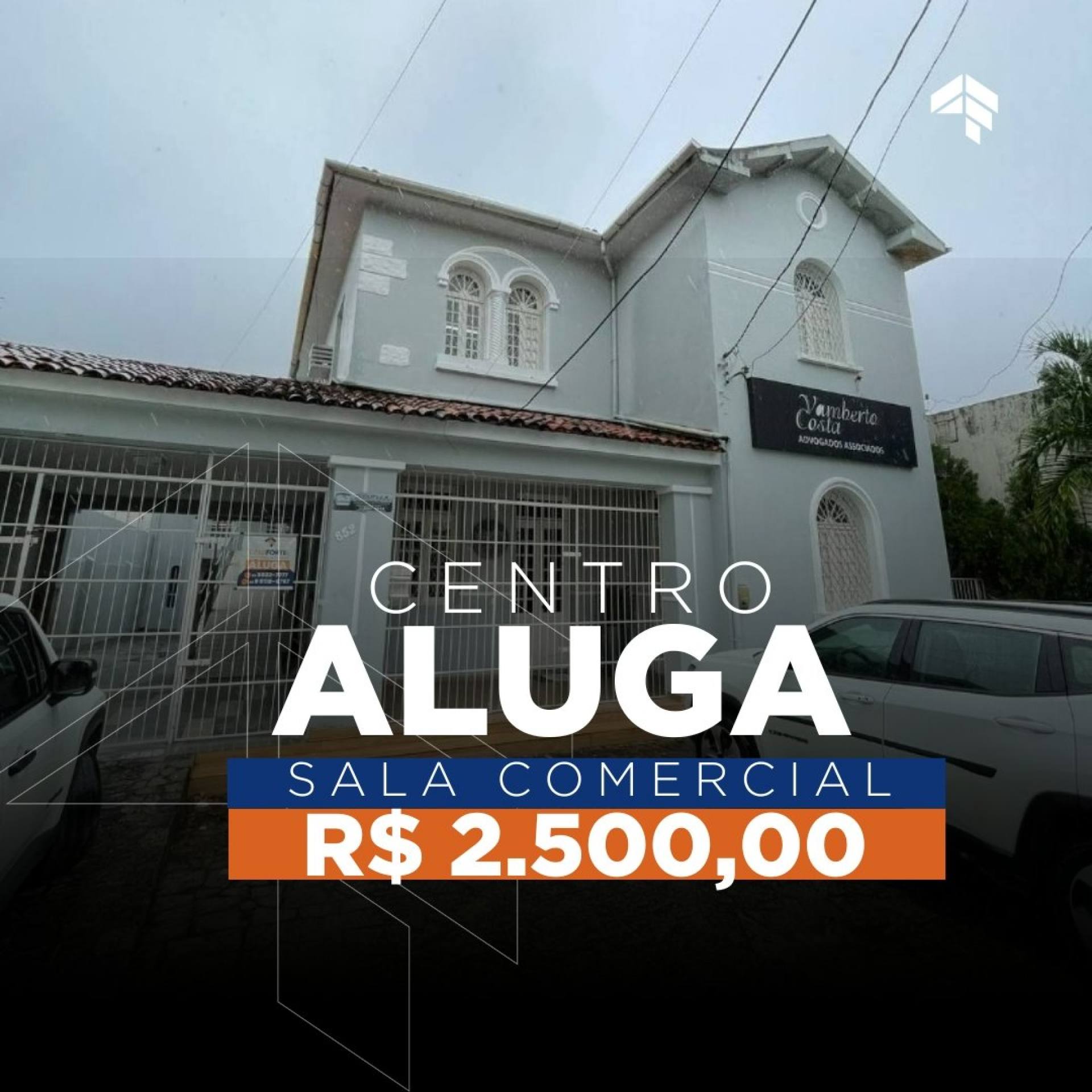 Salas para alugar, 60 m² por R$ 2.500/mês - Centro - João Pessoa/PB