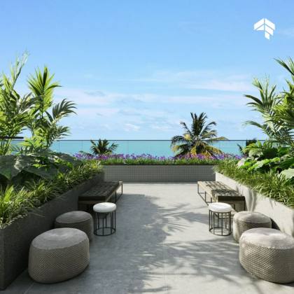 Apartamentos Beira Mar, Lofts, 2 e 3 Quartos à venda, 26 m² a partir de R$ 799.937,28 - Intermares - Cabedelo/PB