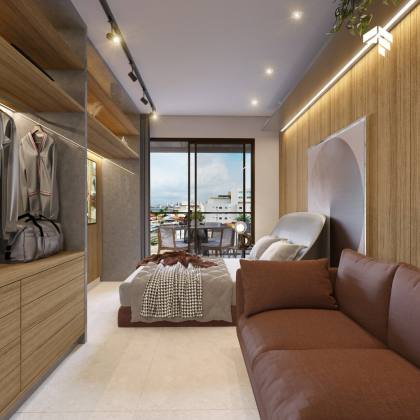 Apartamentos Studio, 1 e 2 Quartos à venda, 15 a 162m² a partir de R$ 529.600,00 - Jardim Oceania - João Pessoa/PB