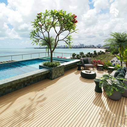 Apartamentos Studio, 1 e 2 Quartos à venda, 15 a 162m² a partir de R$ 529.600,00 - Jardim Oceania - João Pessoa/PB