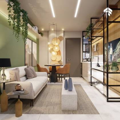Apartamentos Studio, 1 e 2 Quartos à venda, 15 a 162m² a partir de R$ 529.600,00 - Jardim Oceania - João Pessoa/PB