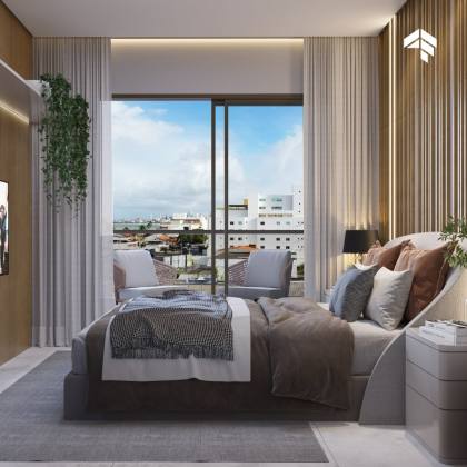 Apartamentos Studio, 1 e 2 Quartos à venda, 15 a 162m² a partir de R$ 529.600,00 - Jardim Oceania - João Pessoa/PB