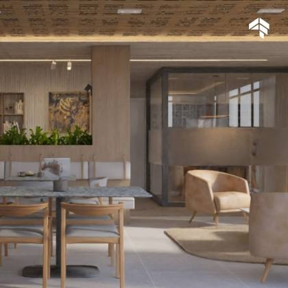 Apartamento com 1 quarto à venda, 22 m² por R$ 351.450 - Cabo Branco - João Pessoa/PB
