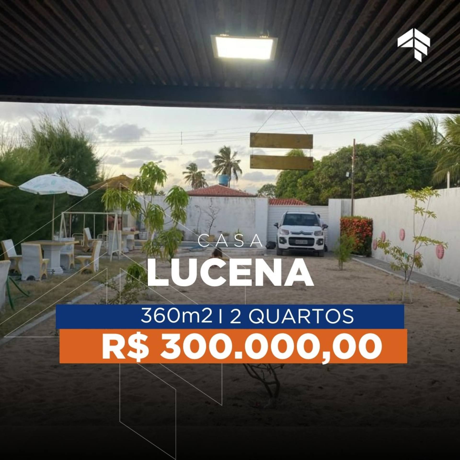 Casa de praia com 2 Suítes à venda, 60 m² por R$ 300.000 - Lucena - Lucena/PB