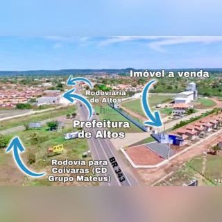 Casa Comercial Para Vender - Altos-PI