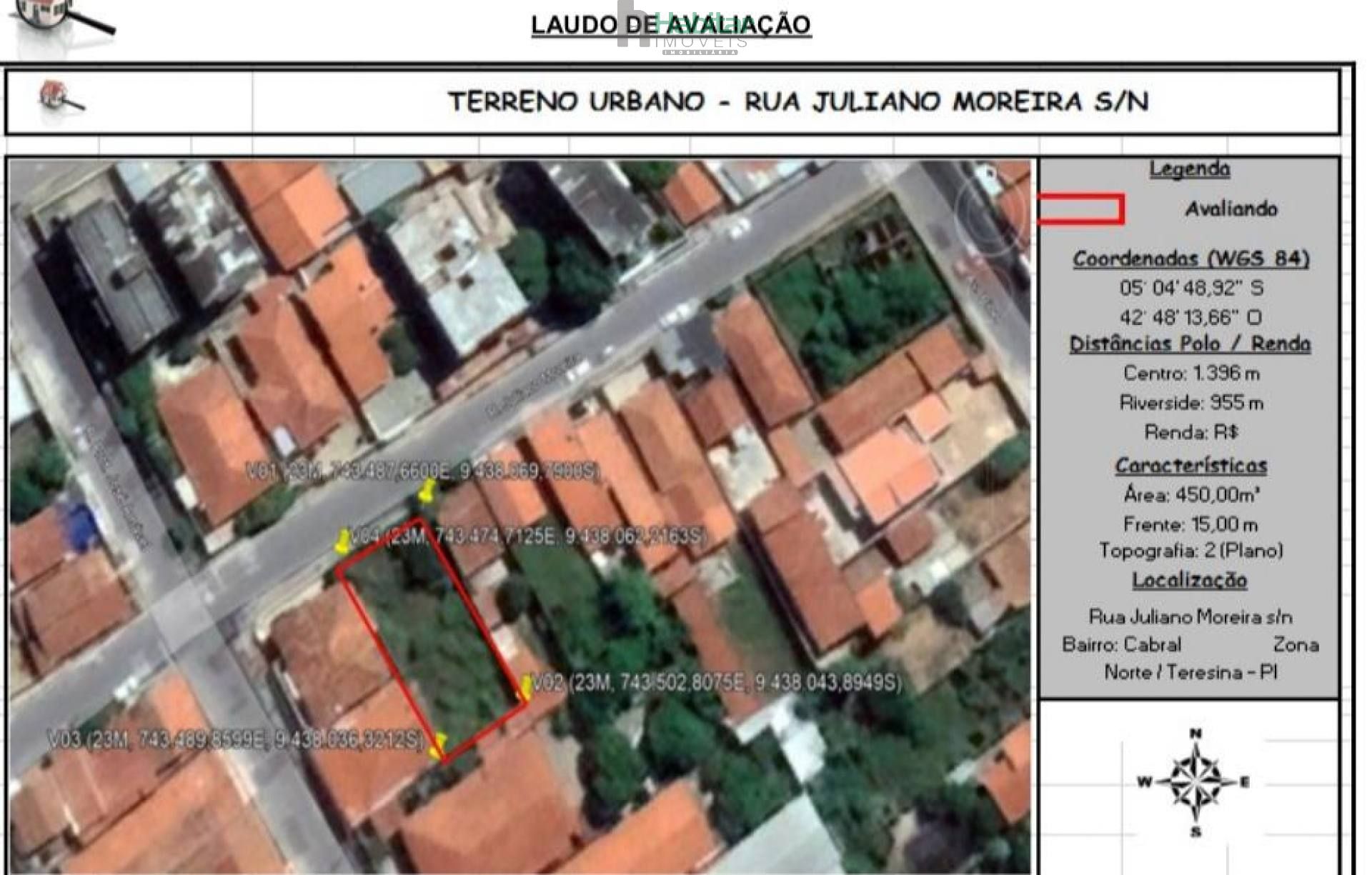 Terreno Urbano Á Venda - Cabral