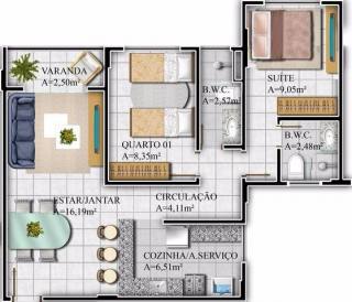 Apartamento Para Vender No Cond Riviera Residence