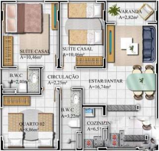 Apartamento Para Vender No Cond Riviera Residence