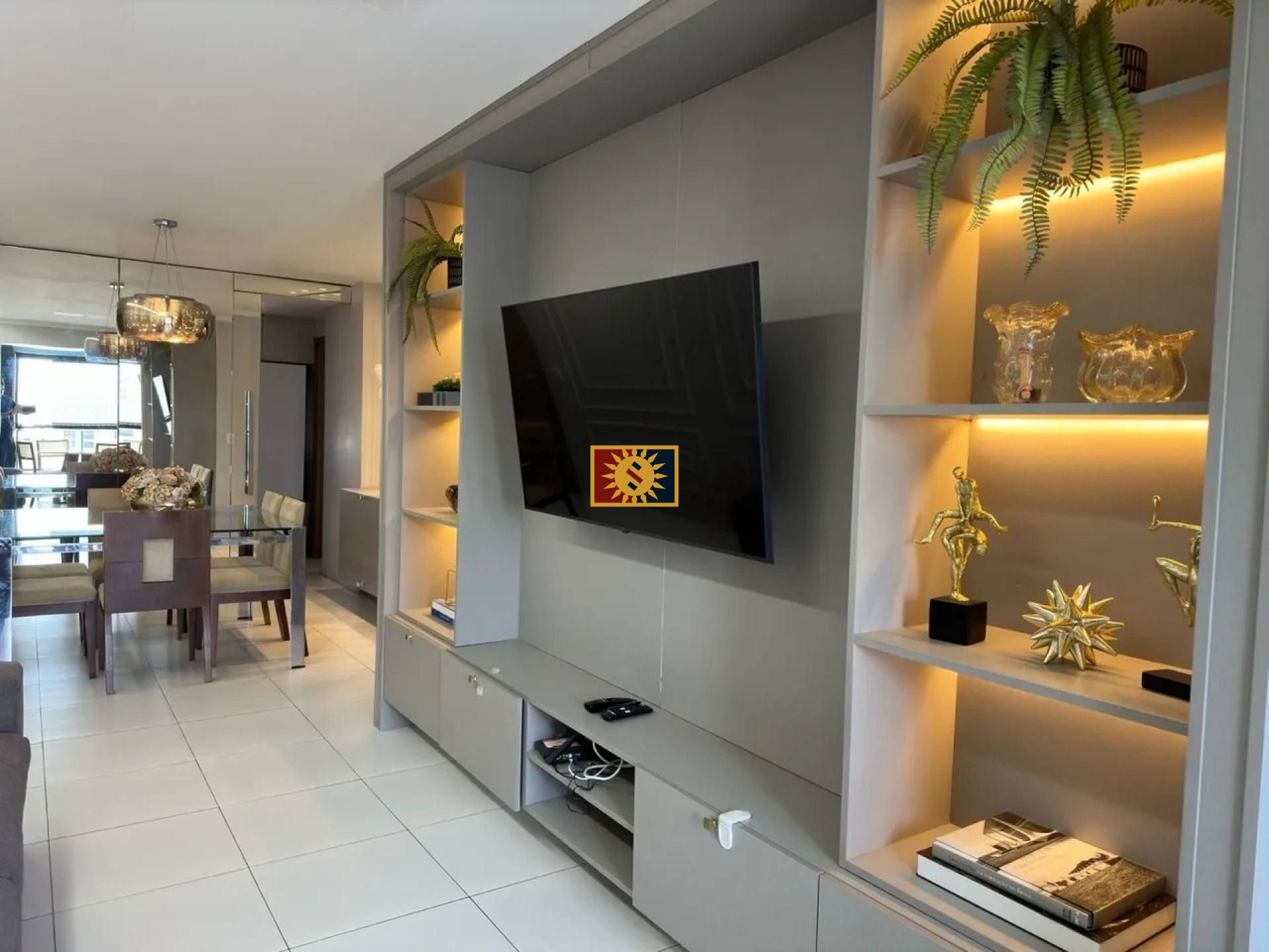 Apartamento Para Vender com 03 quartos 2 suítes no bairro Brisamar em João Pessoa