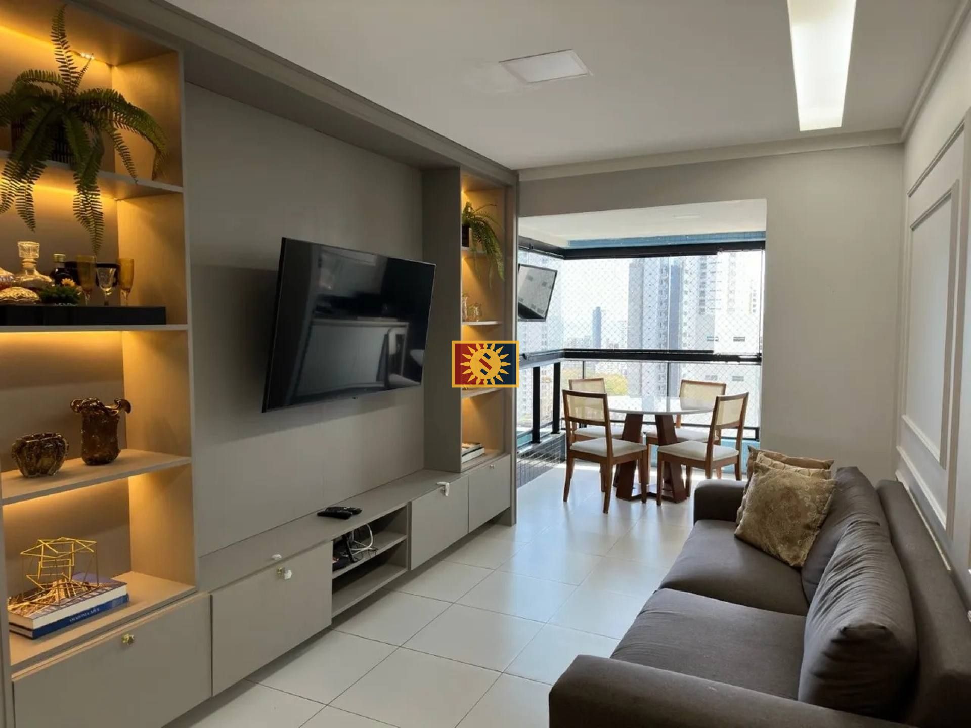 Apartamento Para Vender com 03 quartos 2 suítes no bairro Brisamar em João Pessoa
