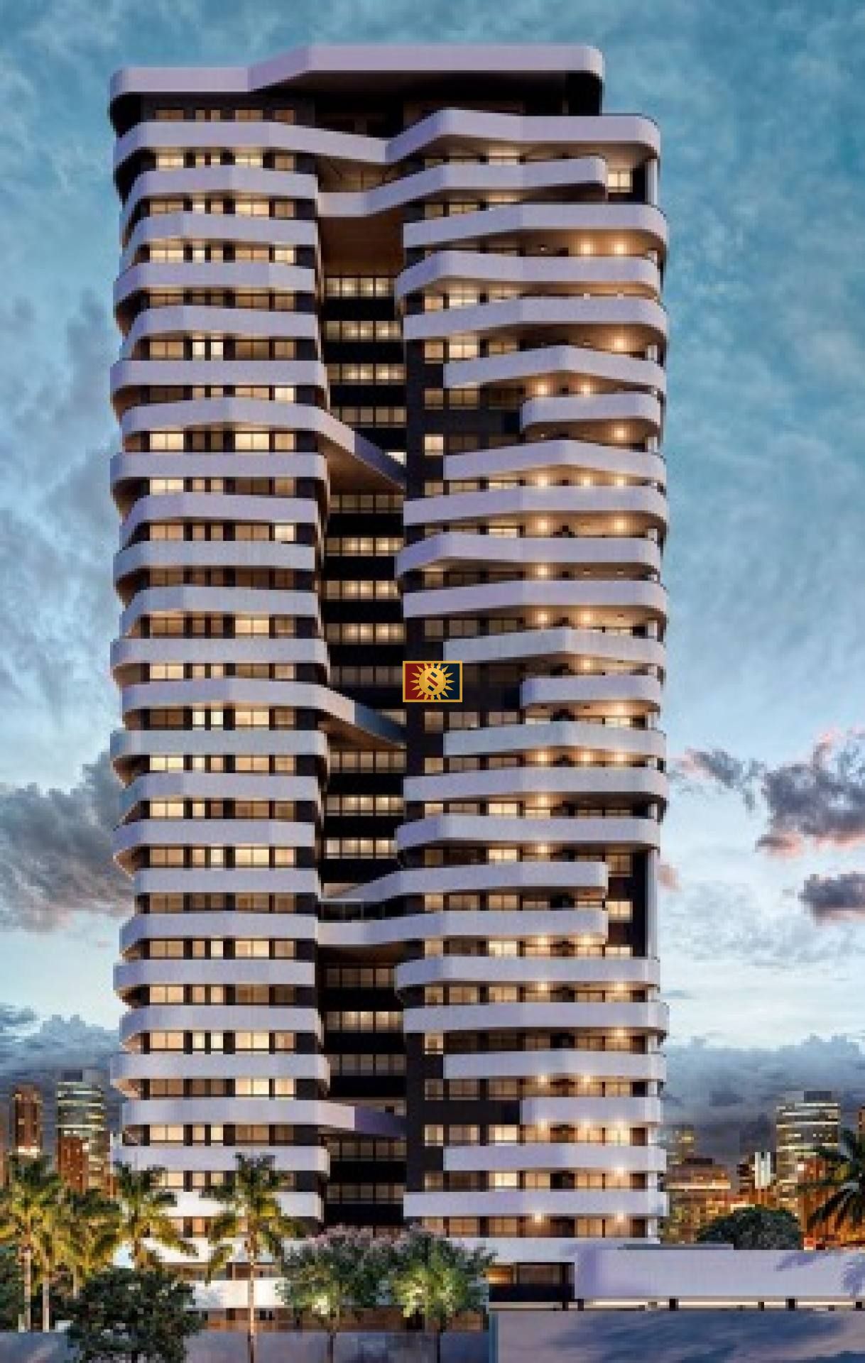 Apartamentos Para Vender de 109 m2, varanda gourmet vista mar, 3 suítes, Jardim Oceania em João Pessoa
