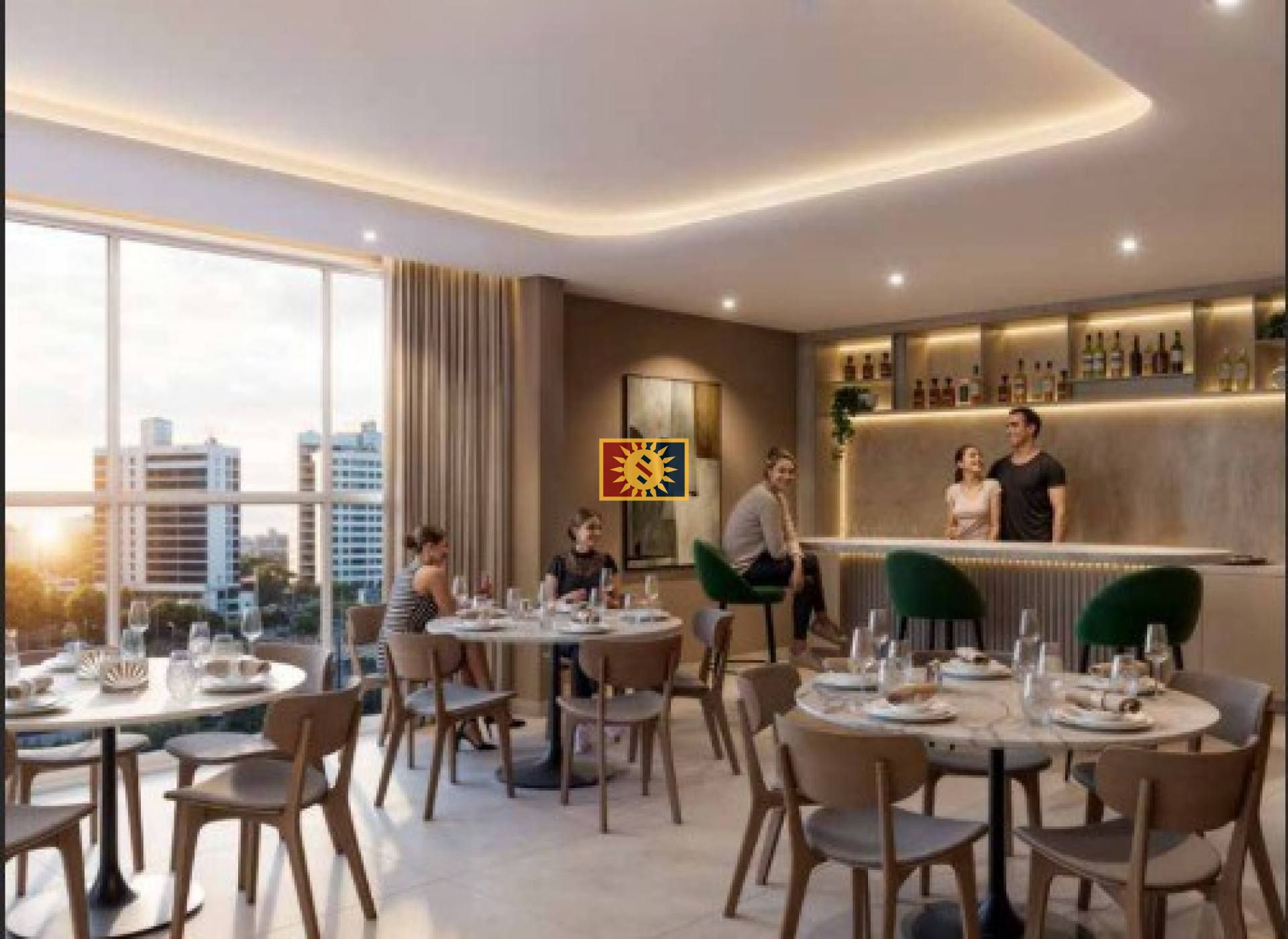 Apartamentos Para Vender com 01 a 02 quartos no bairro Cabo Branco em João Pessoa