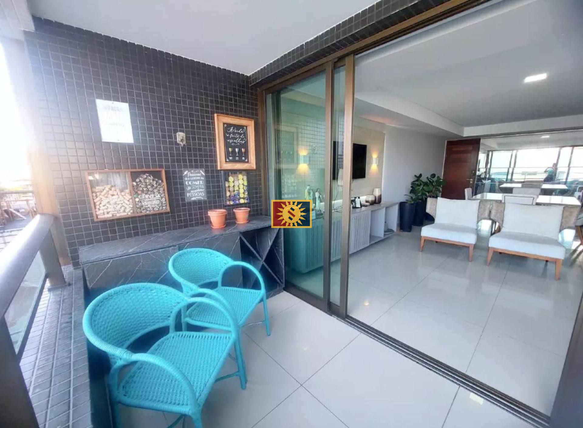 Apartamento Mobiliado Para Vender com 03 quartos 3 suítes no bairro Jardim Oceania em João Pessoa