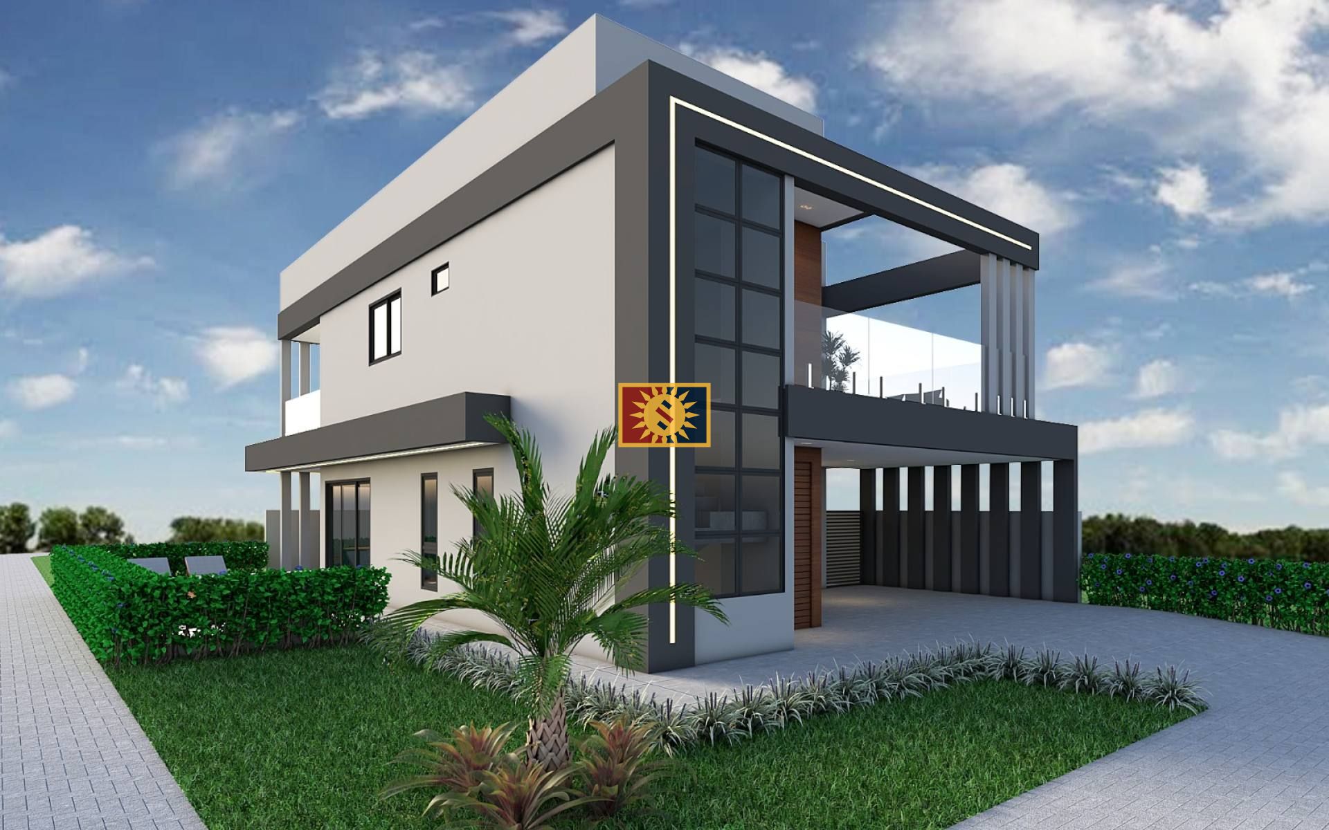 Casa de Condomínio Para Vender com 4 quartos 4 suítes no bairro Muçumagro em João Pessoa