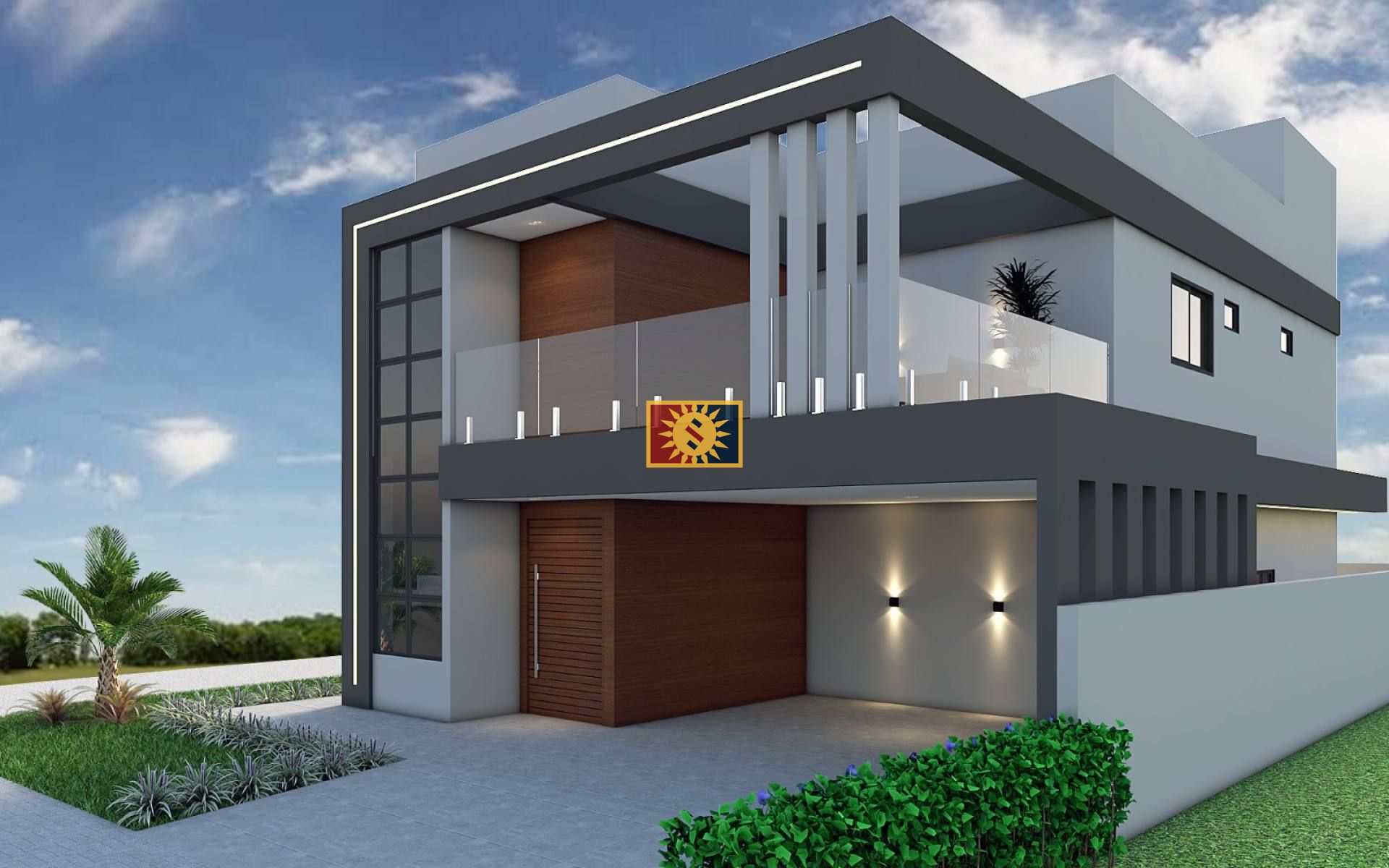 Casa de Condomínio Para Vender com 4 quartos 4 suítes no bairro Muçumagro em João Pessoa