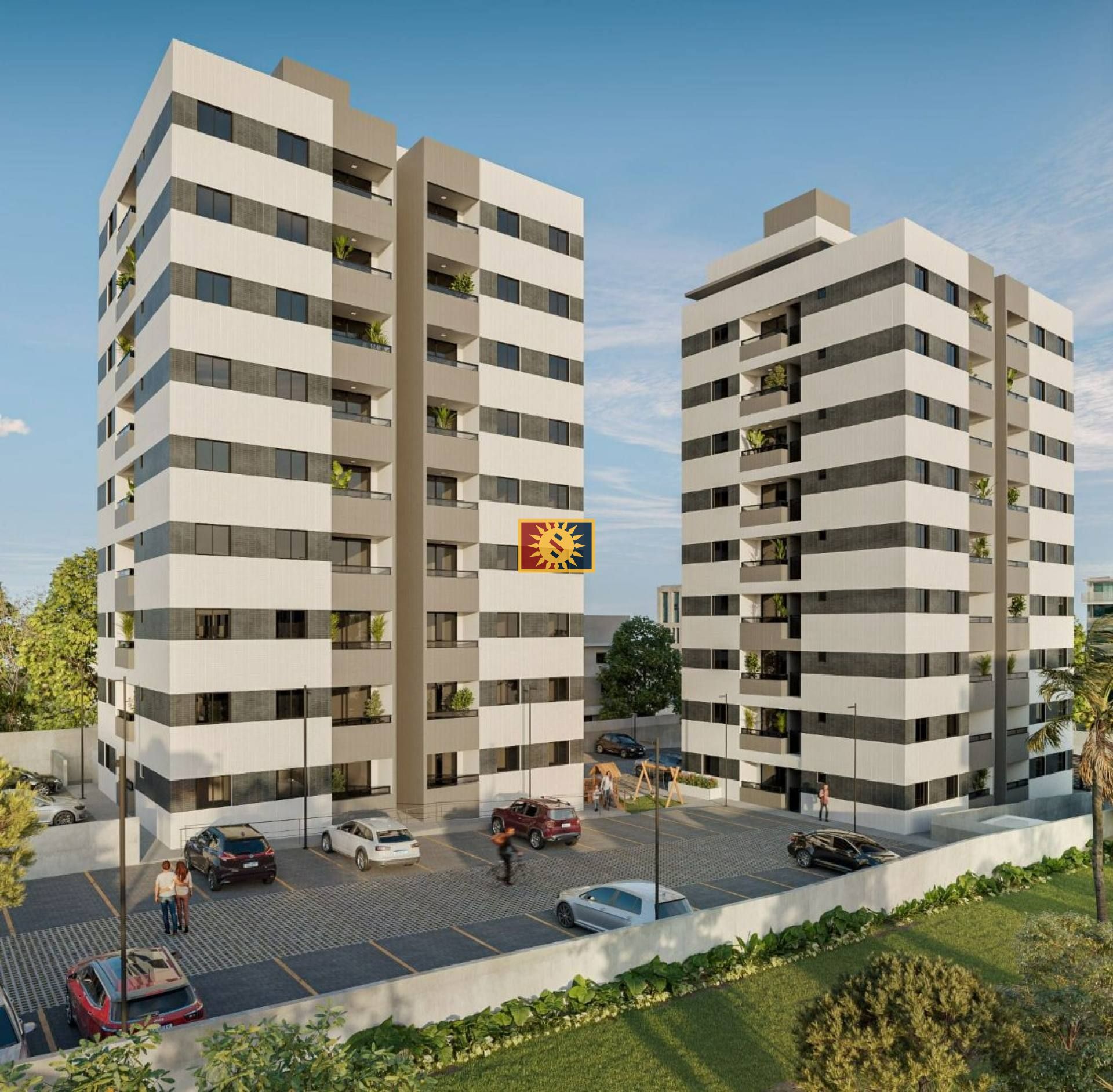 Apartamento Para Vender com 2 quartos 1 suíte no bairro Bancários  em João Pessoa