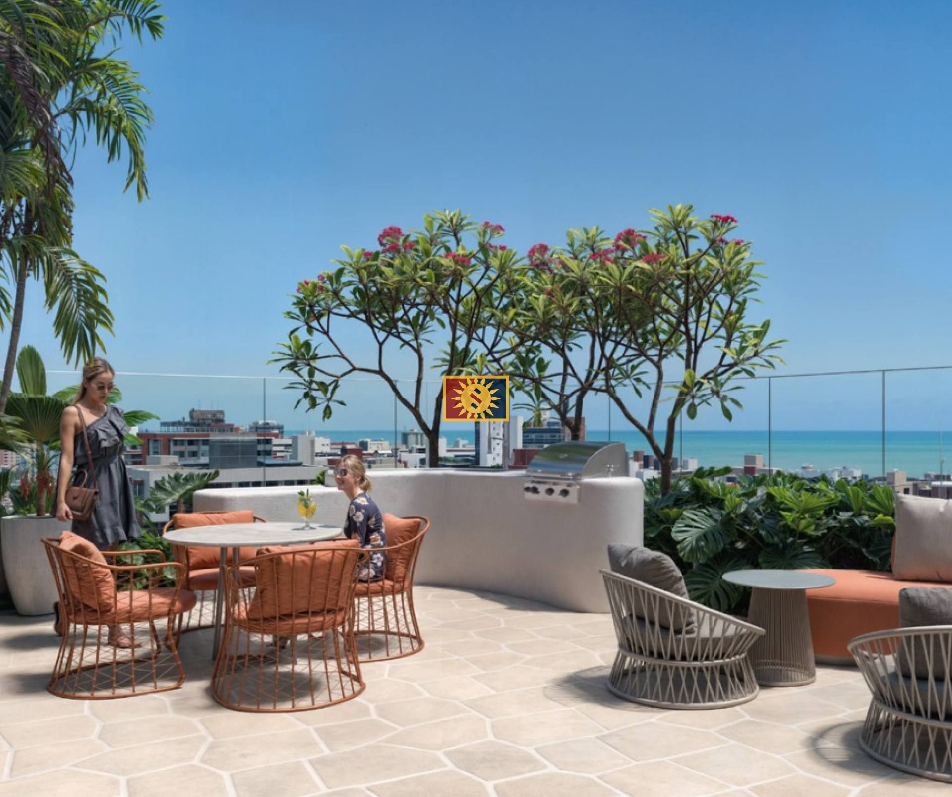 Apartamento Para Vender com 2 quartos 2 suítes no bairro Cabo Branco em João Pessoa