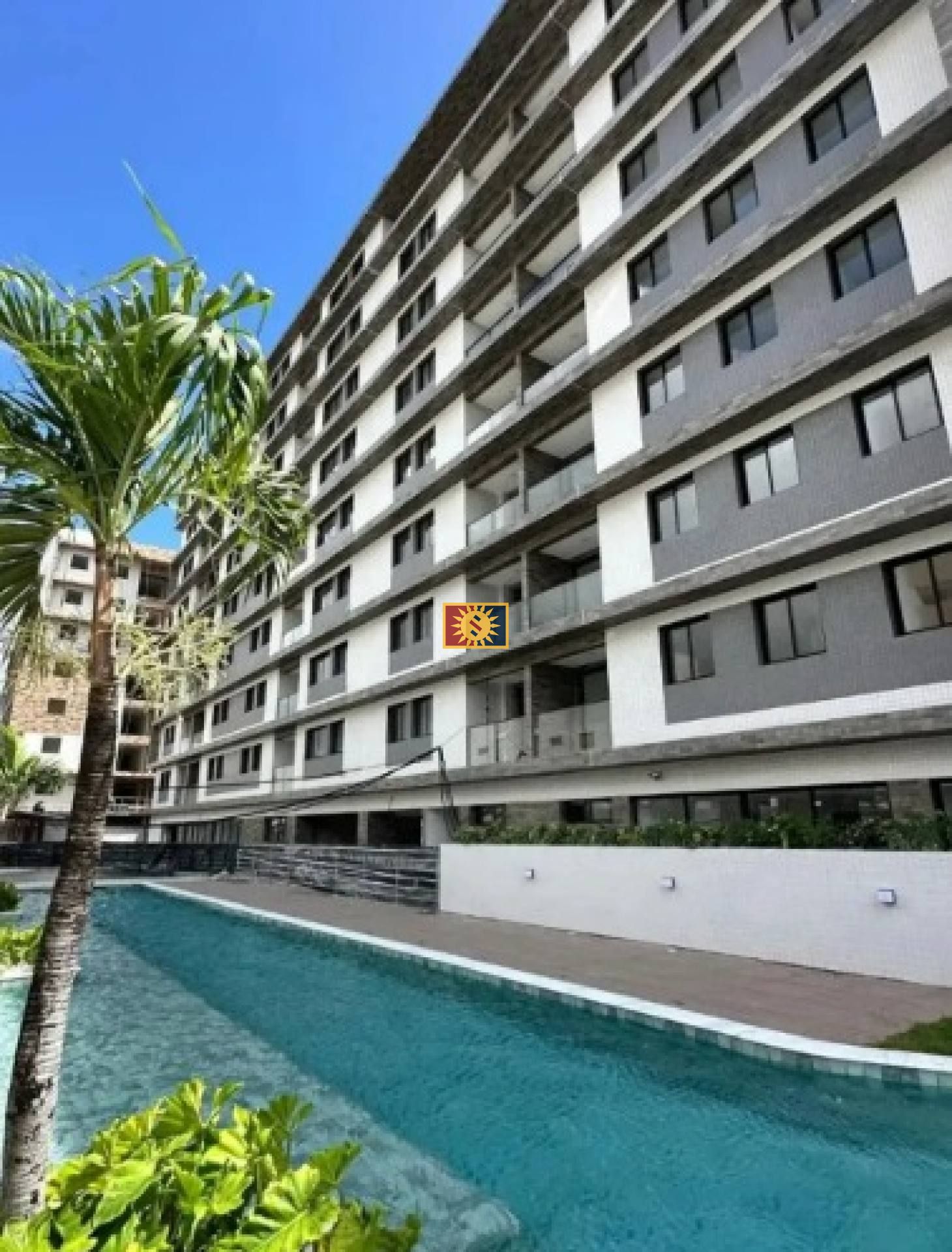 Flat Para Vender com 1 suíte no bairro Ponta de Campina em Cabedelo