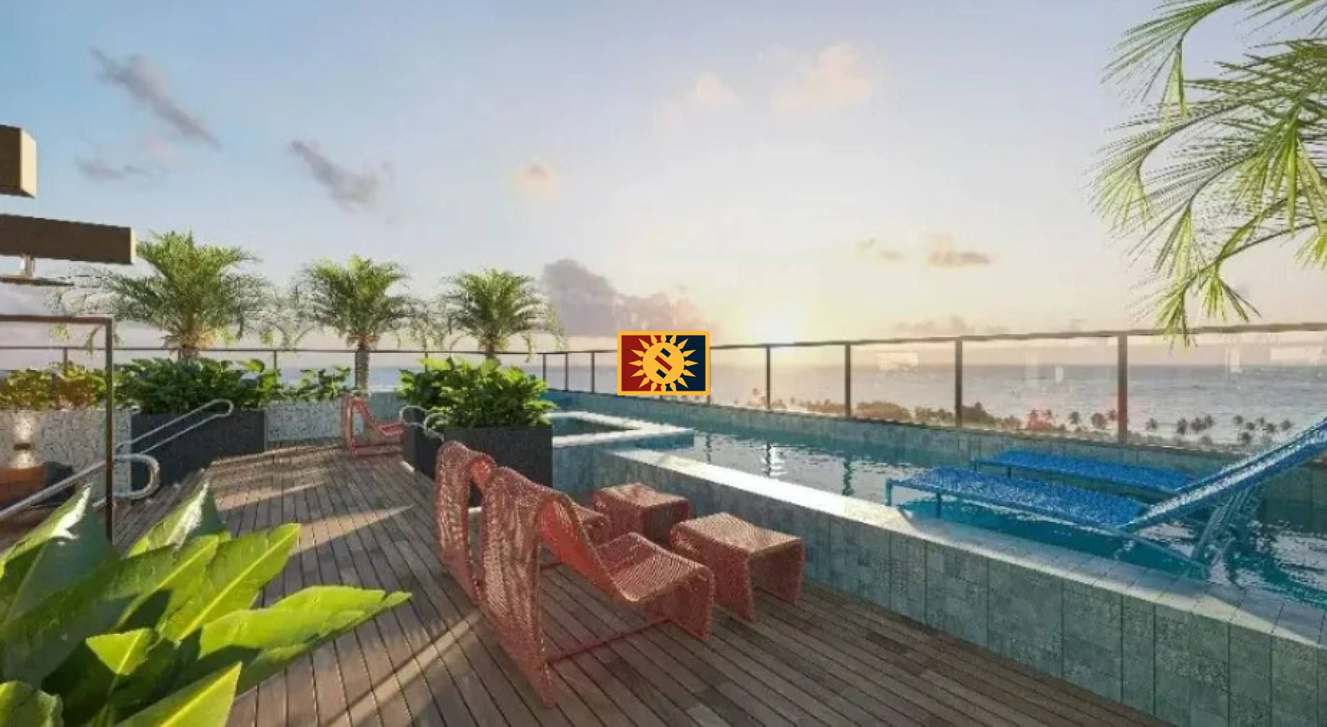 Apartamento Para Vender com 3 quartos 1 suítes no bairro Ponta de Campina em Cabedelo