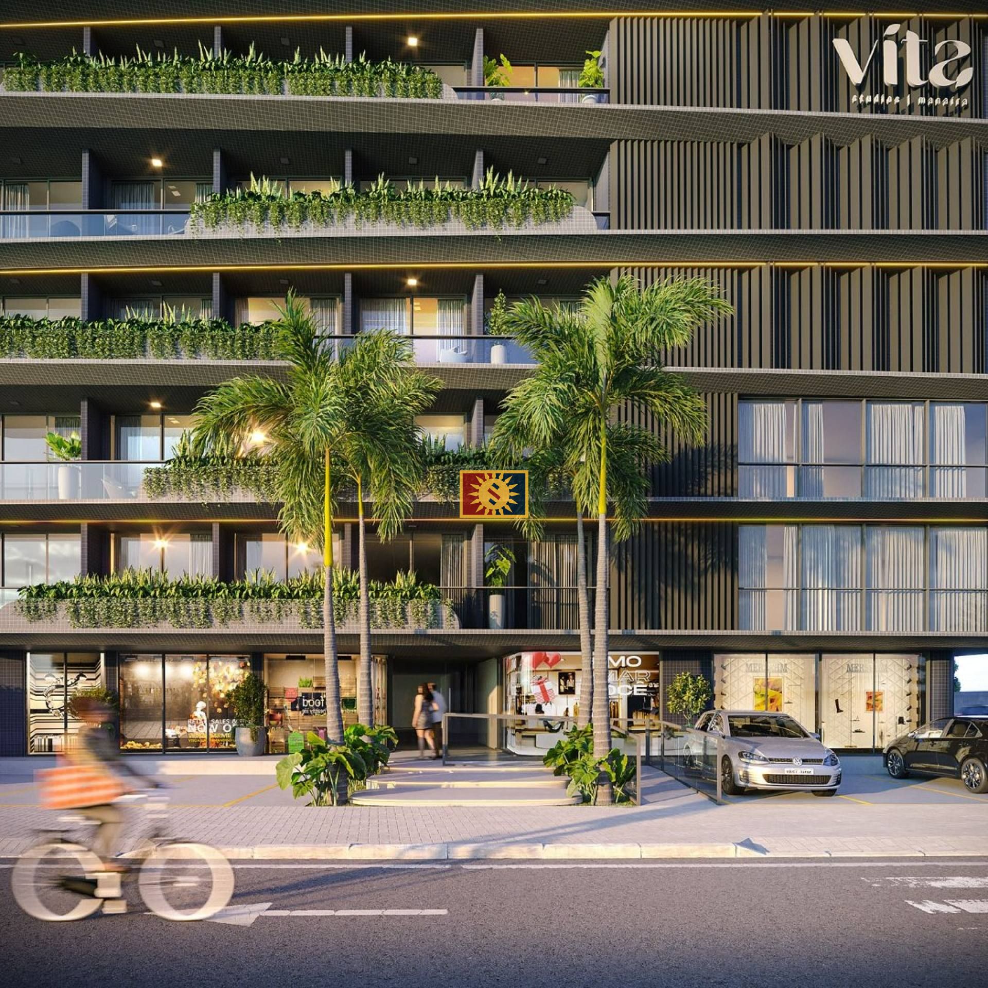 Flat Para Vender com 1 quartos no bairro Manaíra em João Pessoa