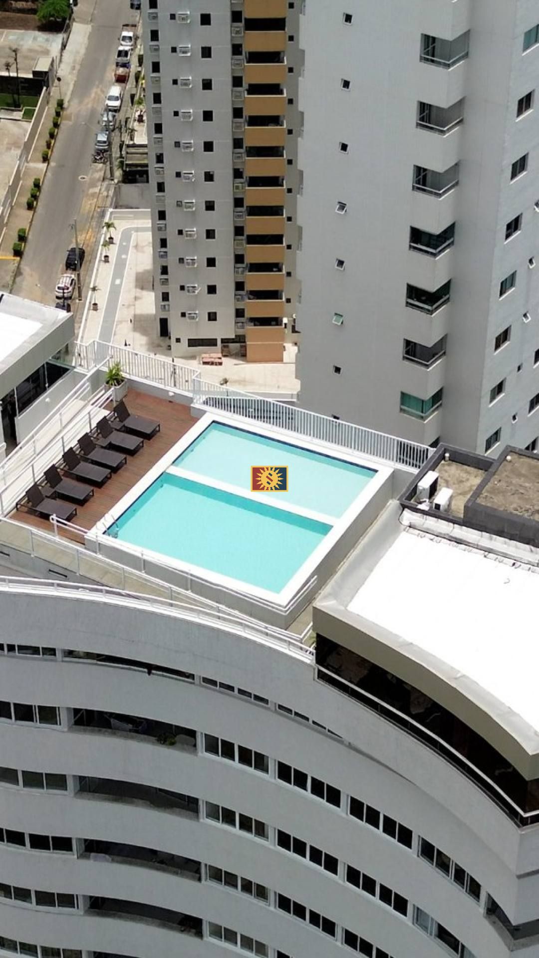 Flat Para Vender com 1 quarto no bairro Miramar em João Pessoa