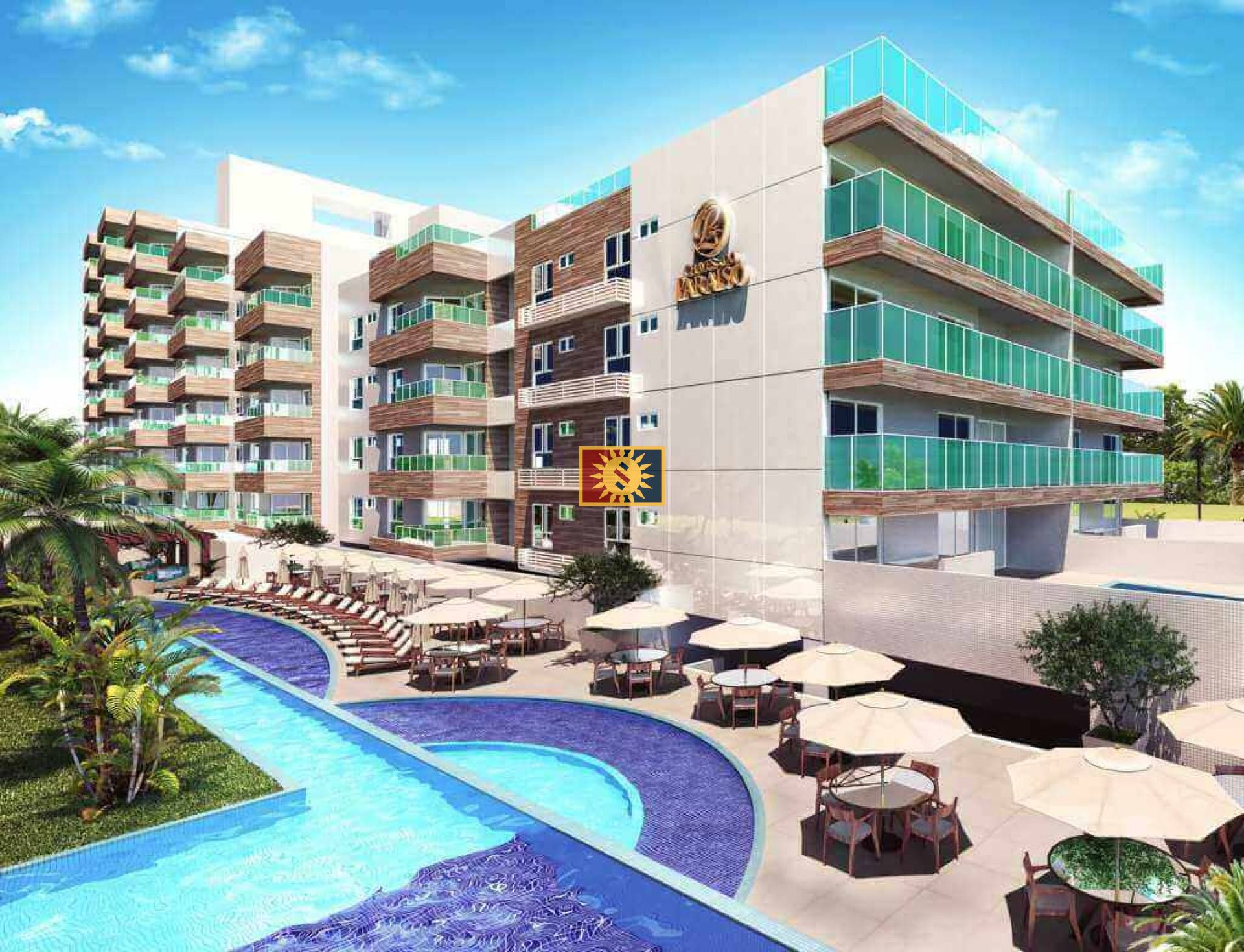 Apartamento Para Vender com 2 quartos 1 suíte no bairro Ponta de Campina em Cabedelo