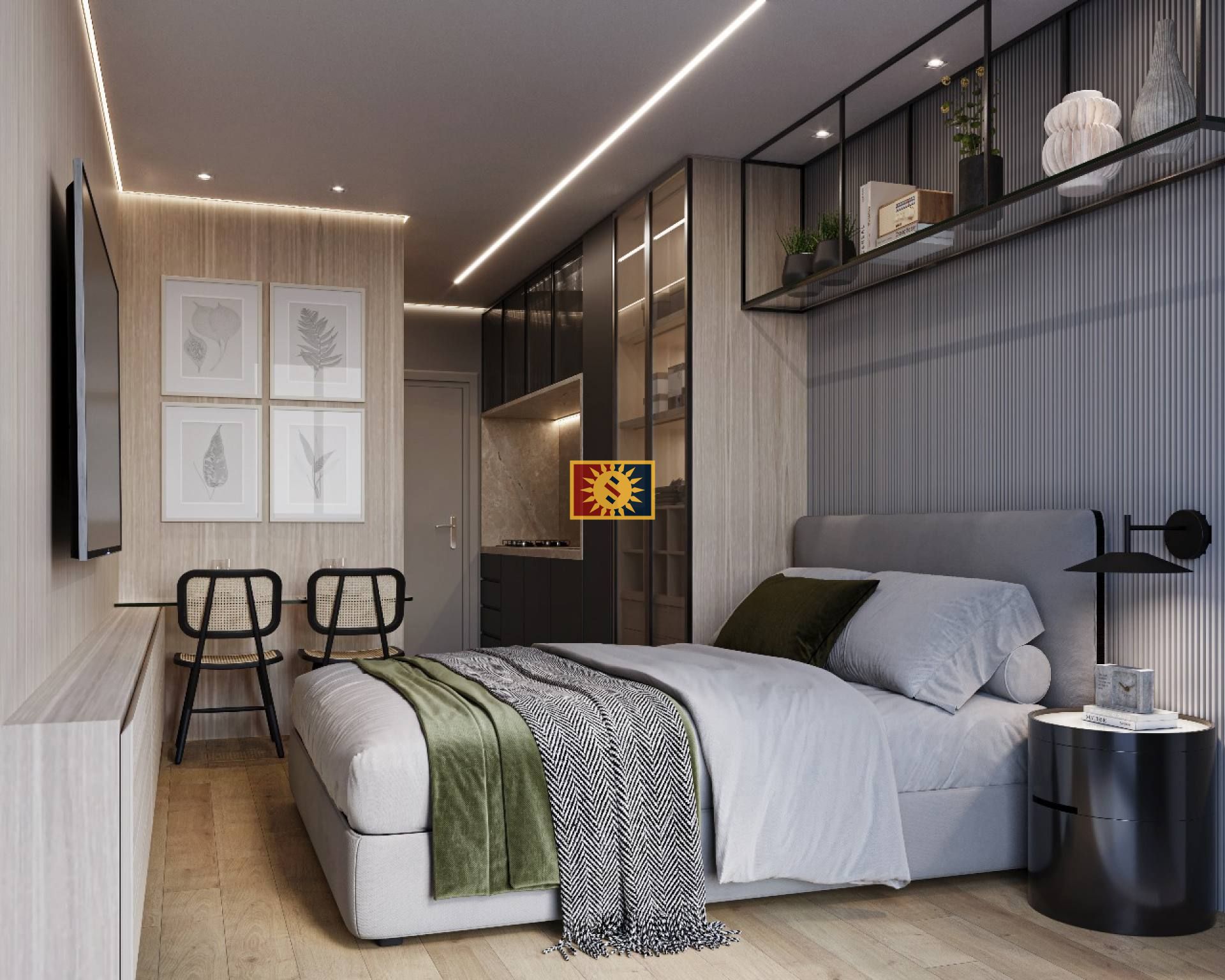 Flat Para Vender com 1 quarto no bairro Cabo Branco em João Pessoa