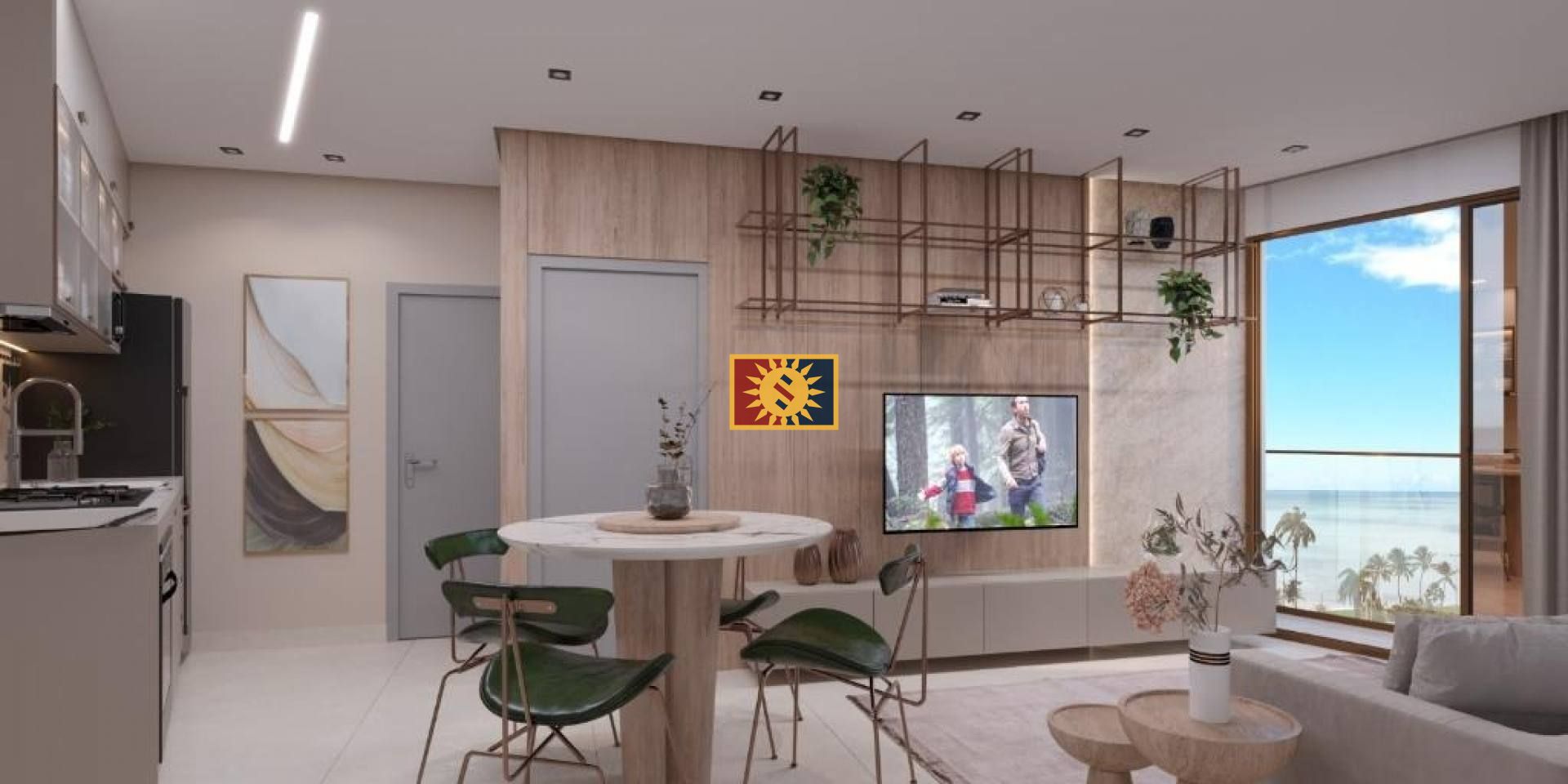 Apartamento Para Vender com 2 quartos 1 suíte no bairro Cabo Branco em João Pessoa