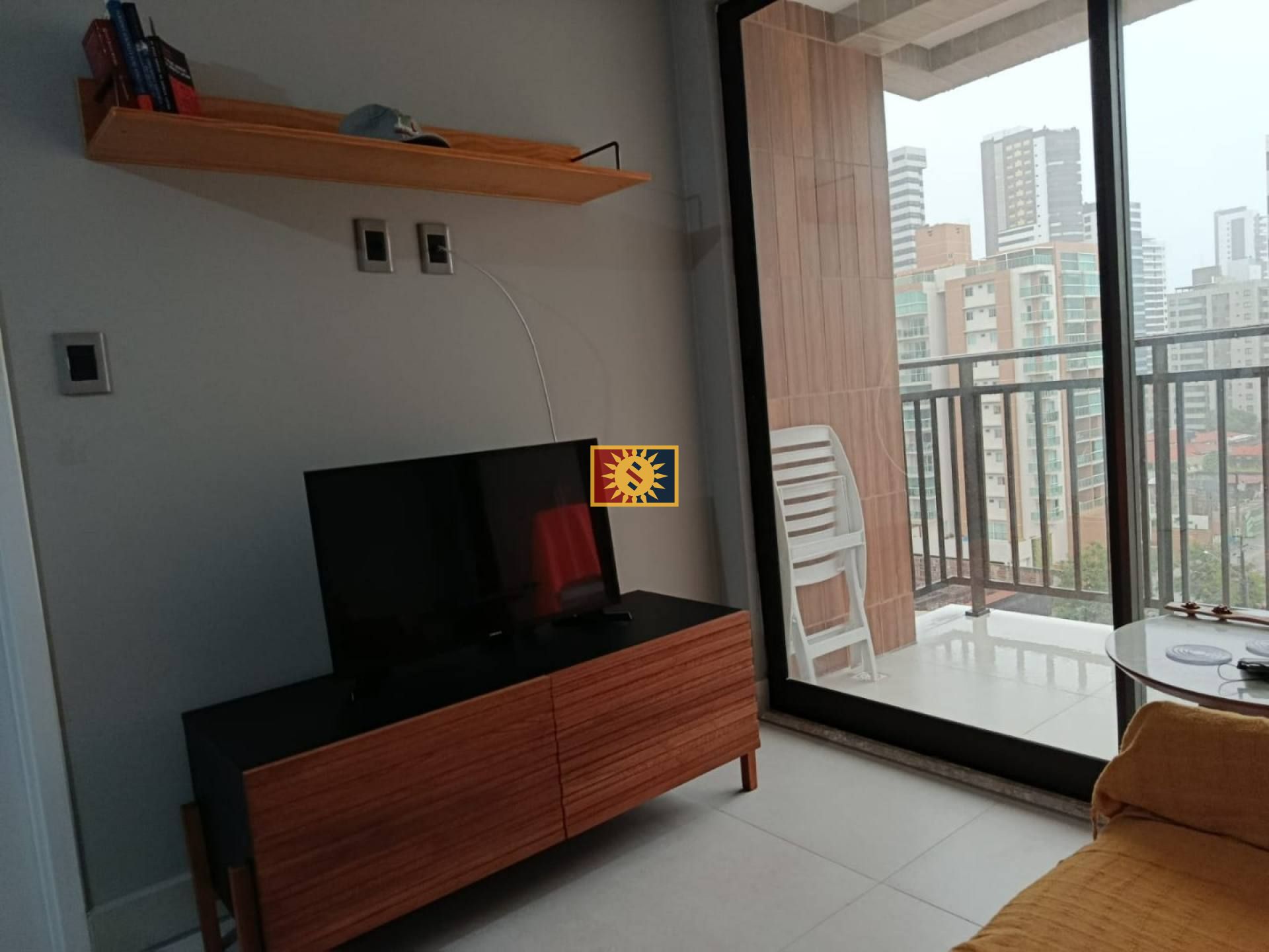 Apartamento Para Vender com 1 quarto 1 suíte no bairro Cabo Branco em João Pessoa