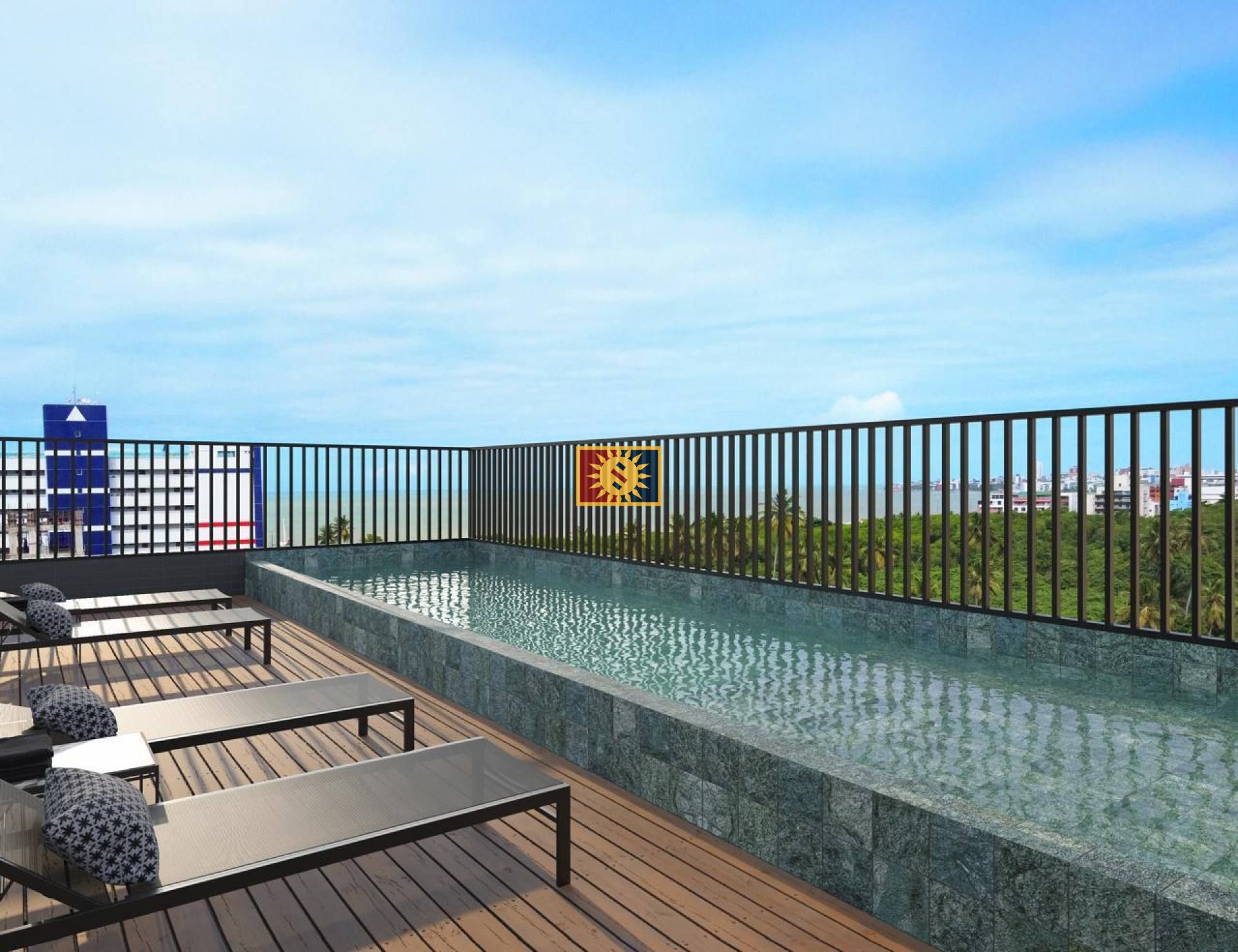 Flat Para Vender com 1 quarto no bairro Intermares em Cabedelo