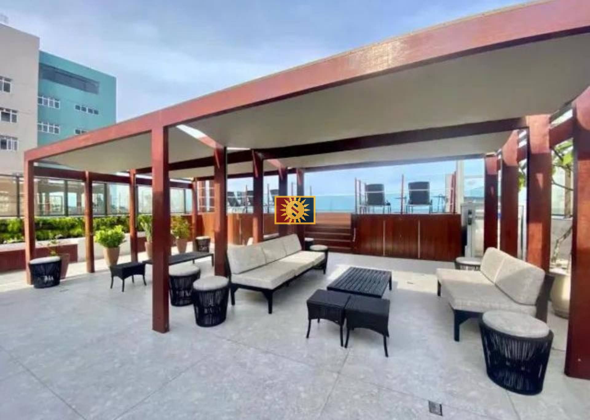 Flat Para Vender com 1 quarto no bairro Cabo Branco em João Pessoa