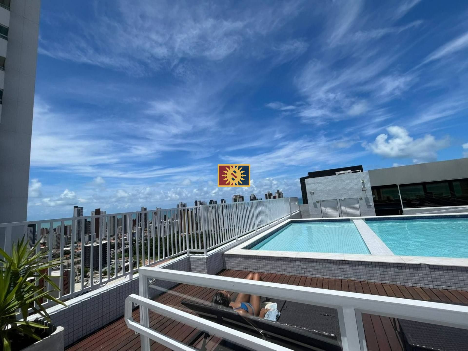 Flat Para Vender com 1 quarto no bairro Miramar em João Pessoa